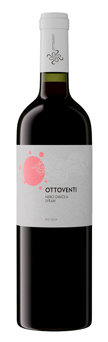 Вино Nero d’Avola- Syrah Ottoventi, 2020 г.