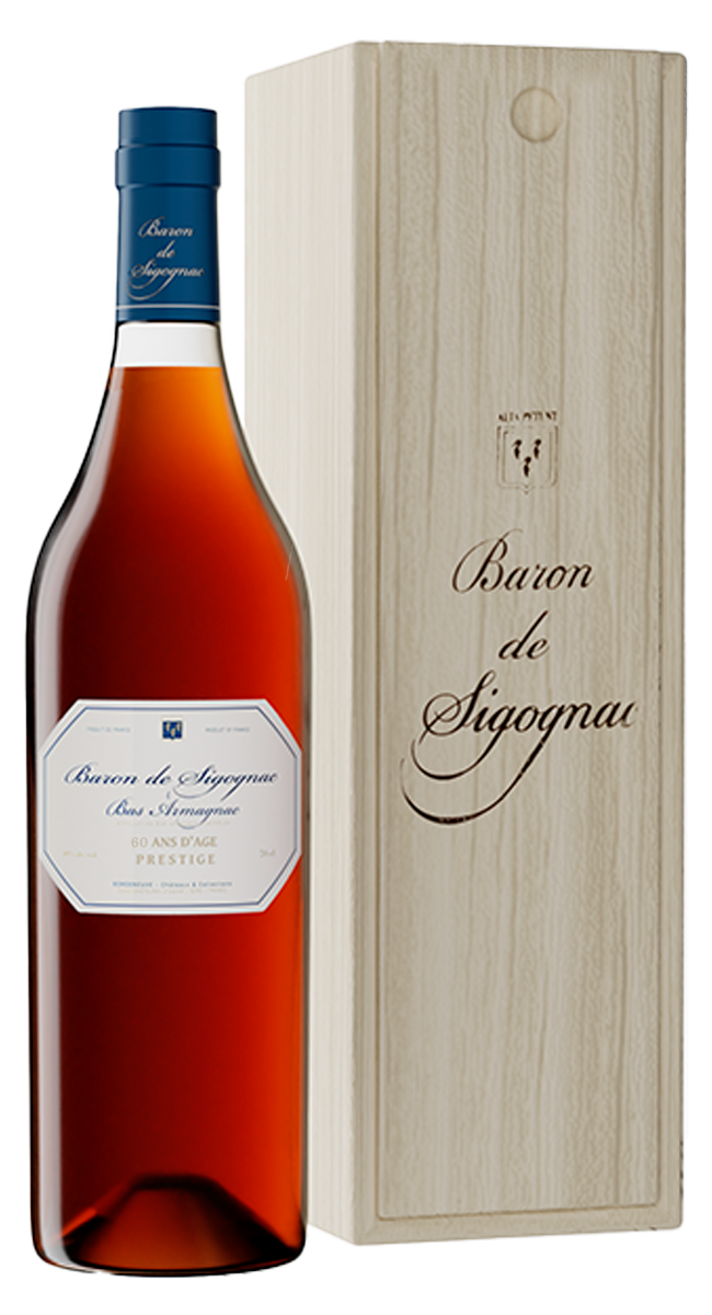 Арманьяк Baron de Sigognac 60 Ans d'age Bordeneuve