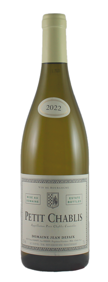 Вино Petit Chablis Domaine Jean Defaix AOP, 2021 г.