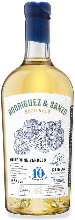 Вино RODRIGUEZ & SANZO BAJO VELO, 2020 г.
